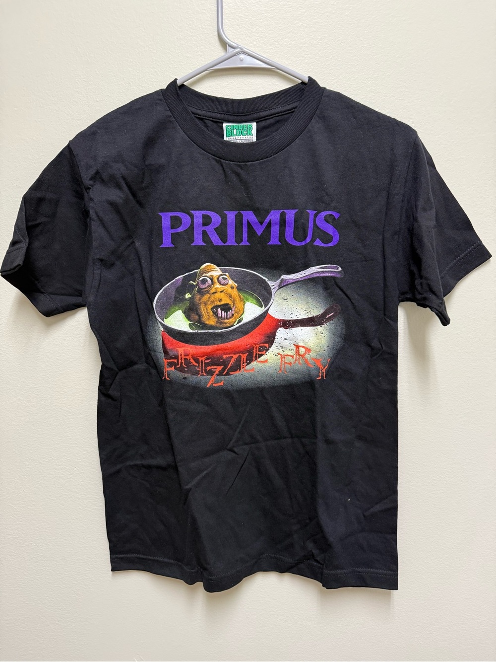 Primus Frizzle Fry Black Graphic Tee - Band Shirt